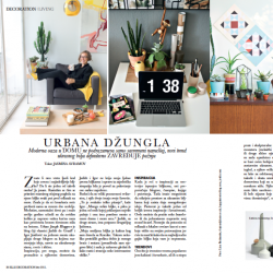 Urban Jungle Bloggers in ELLE Decoration Serbia