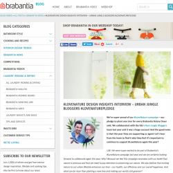 Brabantia #LoveNature Design Insights Interview – Urban Jungle Bloggers #LoveNaturePledge