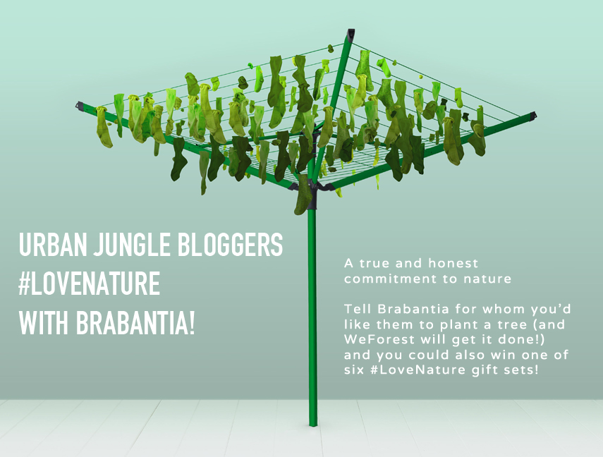 Urban Jungle Bloggers love nature with Brabantia