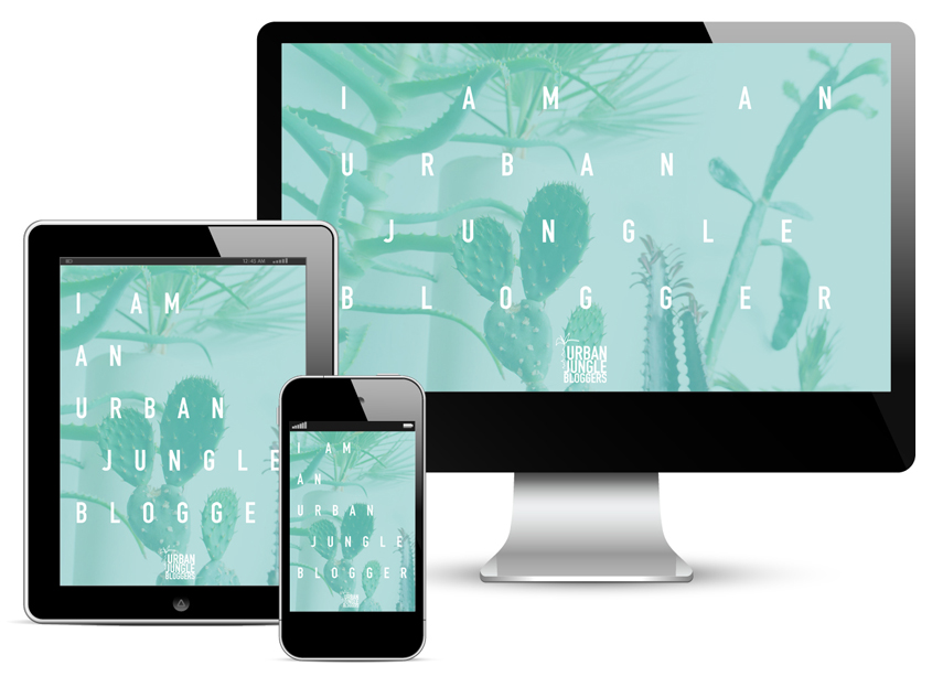 Urban Jungle Bloggers - wallpaper for phone tablet desktop