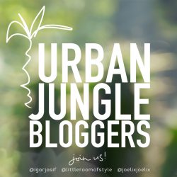 Urban Jungle Bloggers monthly topic