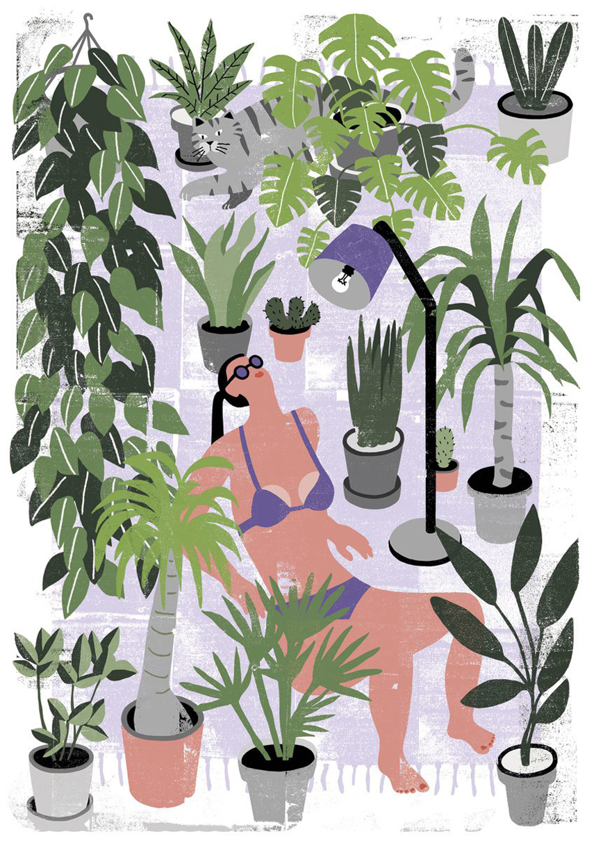 Human Empire botanical poster contest Urban Jungle Bloggers winner: Lisa Tegtmeier