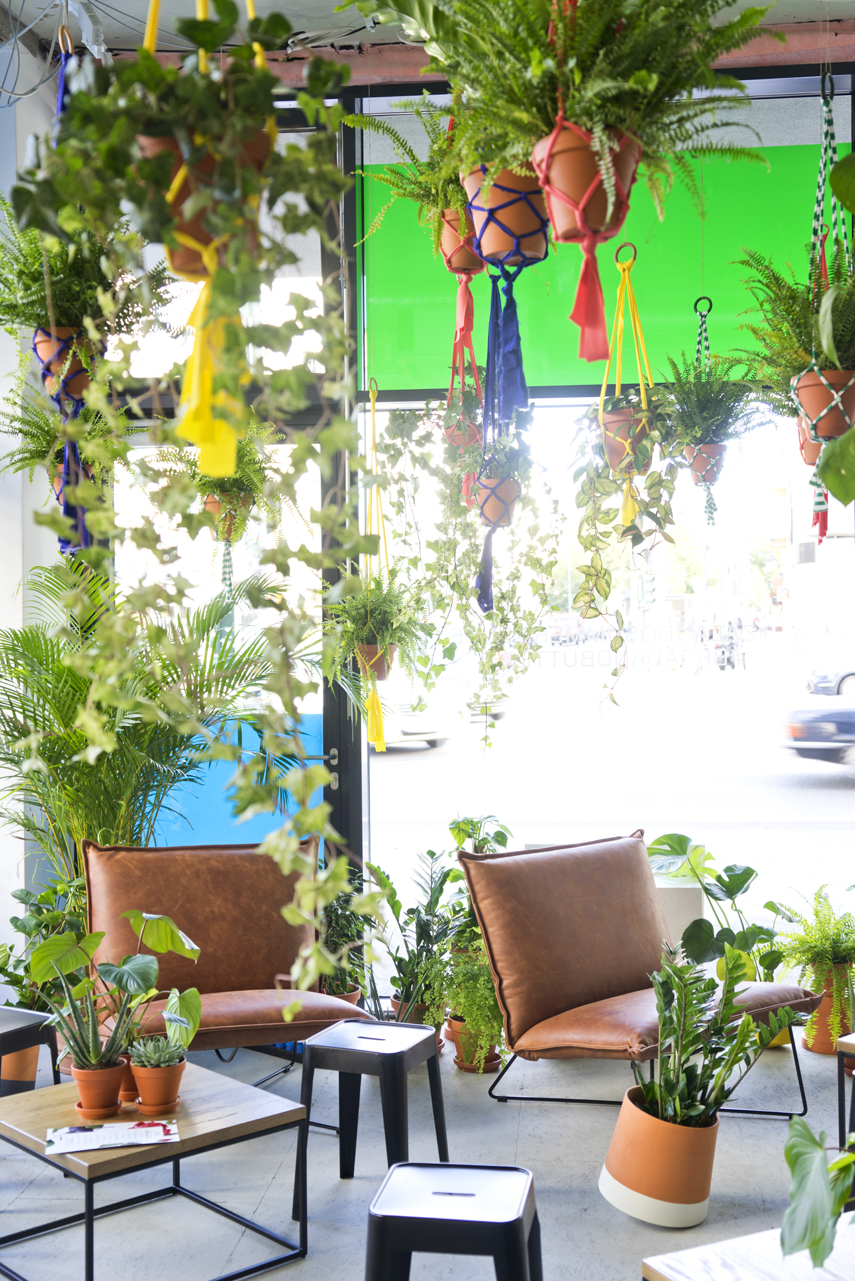 Urban Jungle Bloggers Zalando Summer House Berlin plant styling