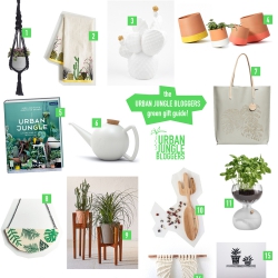 Urban Jungle Bloggers - giftguide for plant lovers and urban gardeners