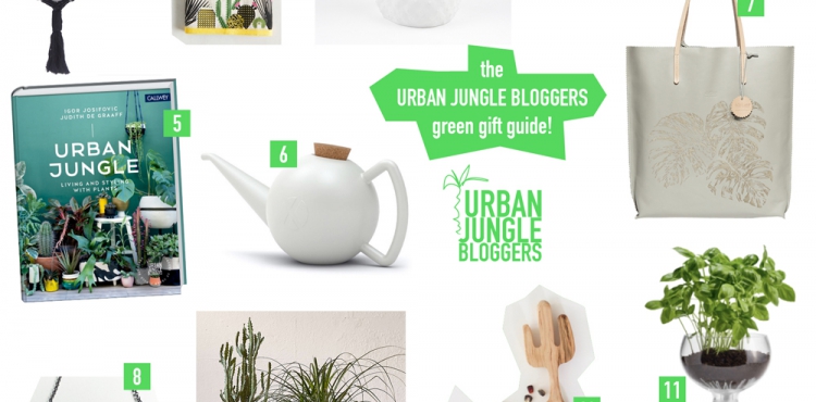 Urban Jungle Bloggers - giftguide for plant lovers and urban gardeners