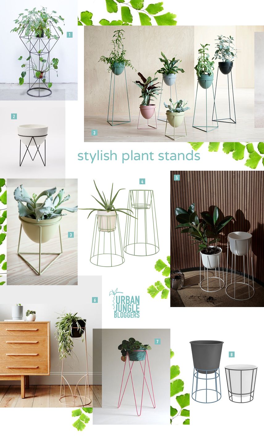 Urban Jungle Bloggers - Top 8 plant stands