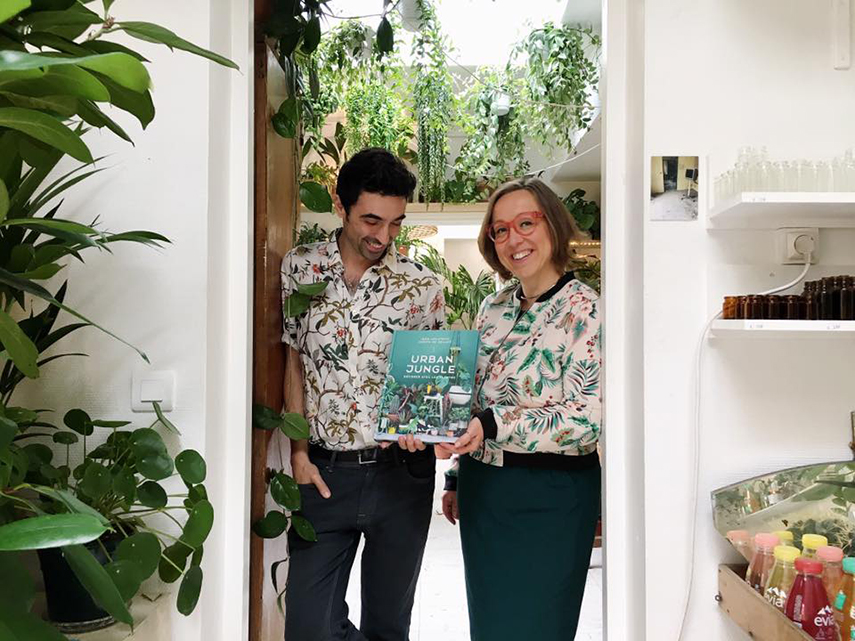 Urban Jungle Bloggers #urbanjunglebook in French booklaunch at Mama Petula in Paris