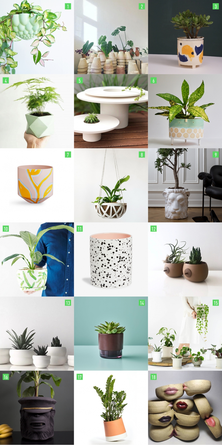 Cool Plant Pots Urban Jungle Bloggers