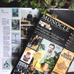 Urban Jungle Book in Monocle January 2017