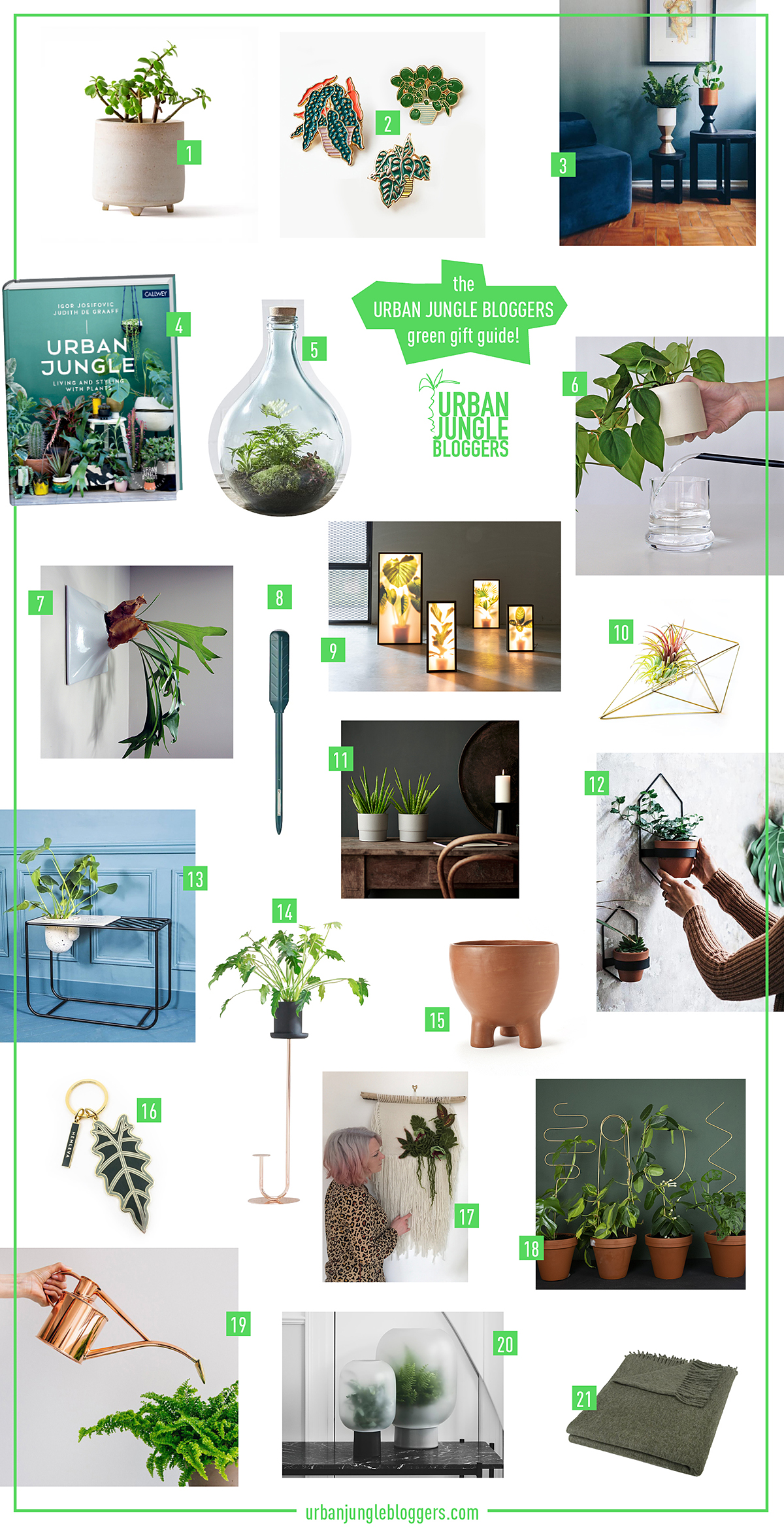 Urban Jungle Bloggers - Green Gift Guide 2019 #urbanjunglebloggers