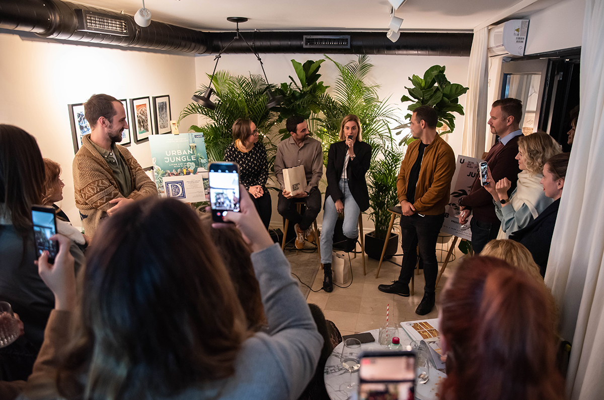 Urban Jungle Bloggers book event in Zagreb Croatia with Dnevna doza biljaka