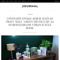 Urban Jungle Bloggers in Journal Croatia