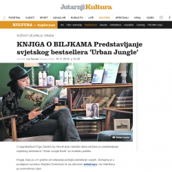 Urban Jungle Bloggers in Jutarnji