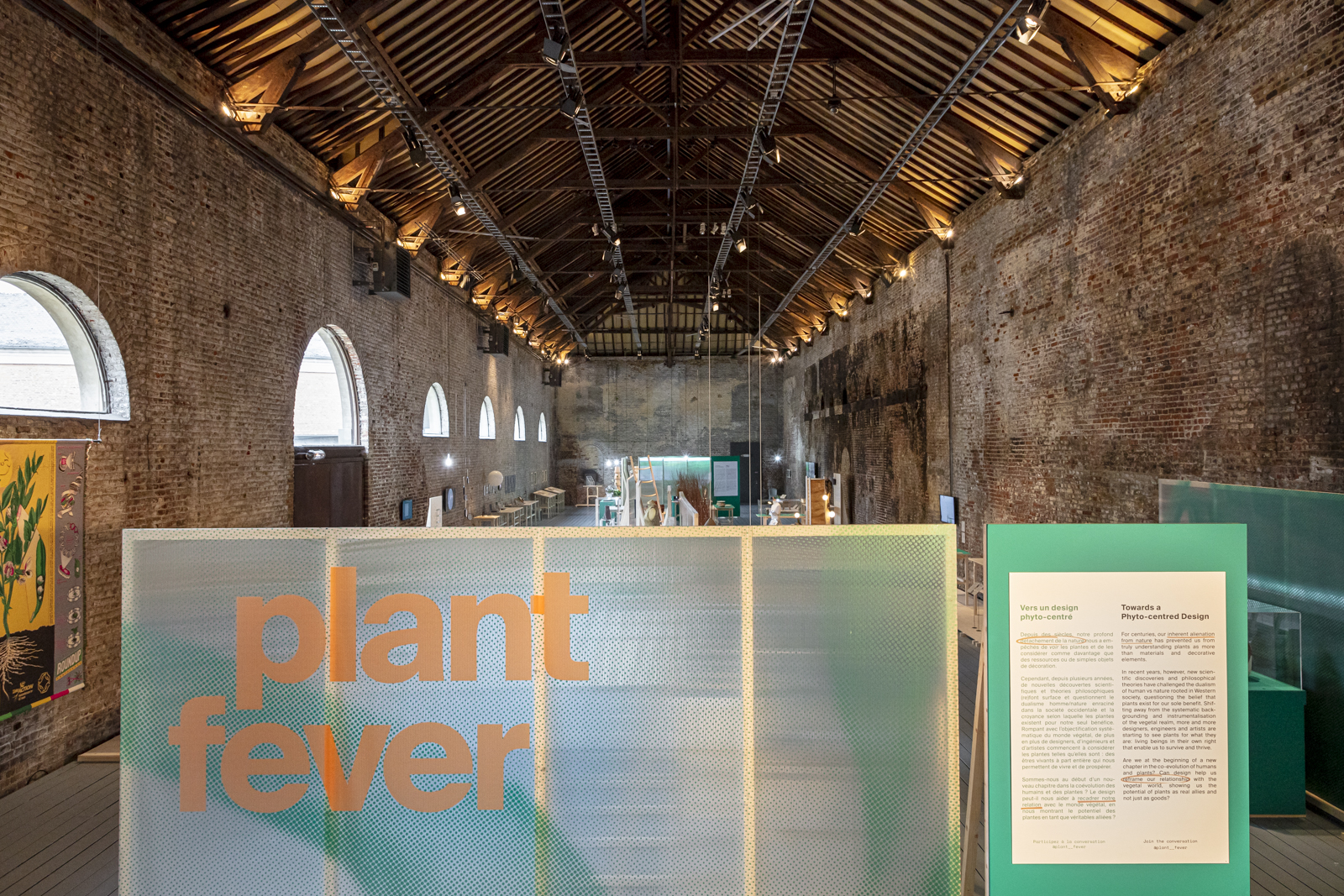 Plant Fever exhibition by studio d-o-t-s CID Grand Hornu Belgium