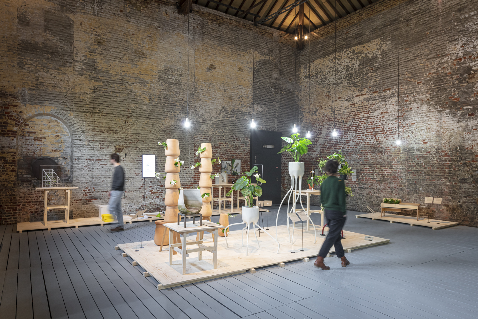 Plant Fever exhibition by studio d-o-t-s CID Grand Hornu Belgium