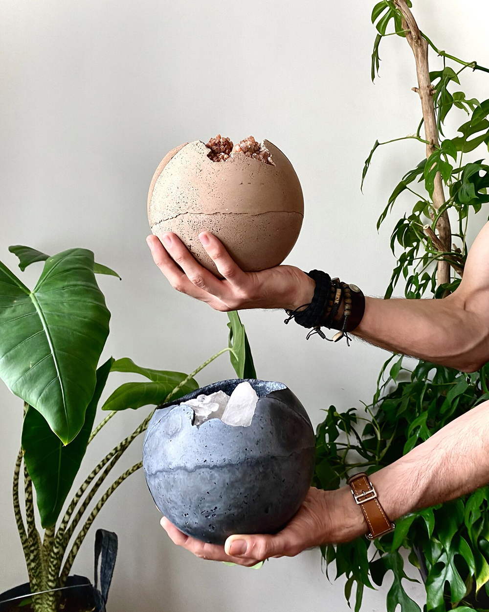 Dirty Roots x Urban Jungle Bloggers limited edition plant spheres