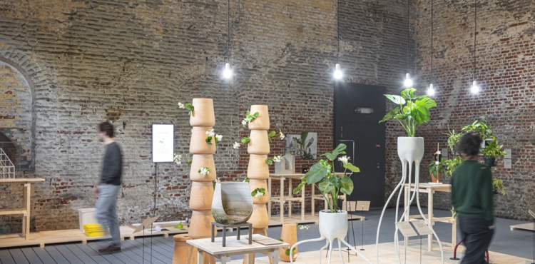 Plant Fever exhibition by studio d-o-t-s CID Grand Hornu Belgium