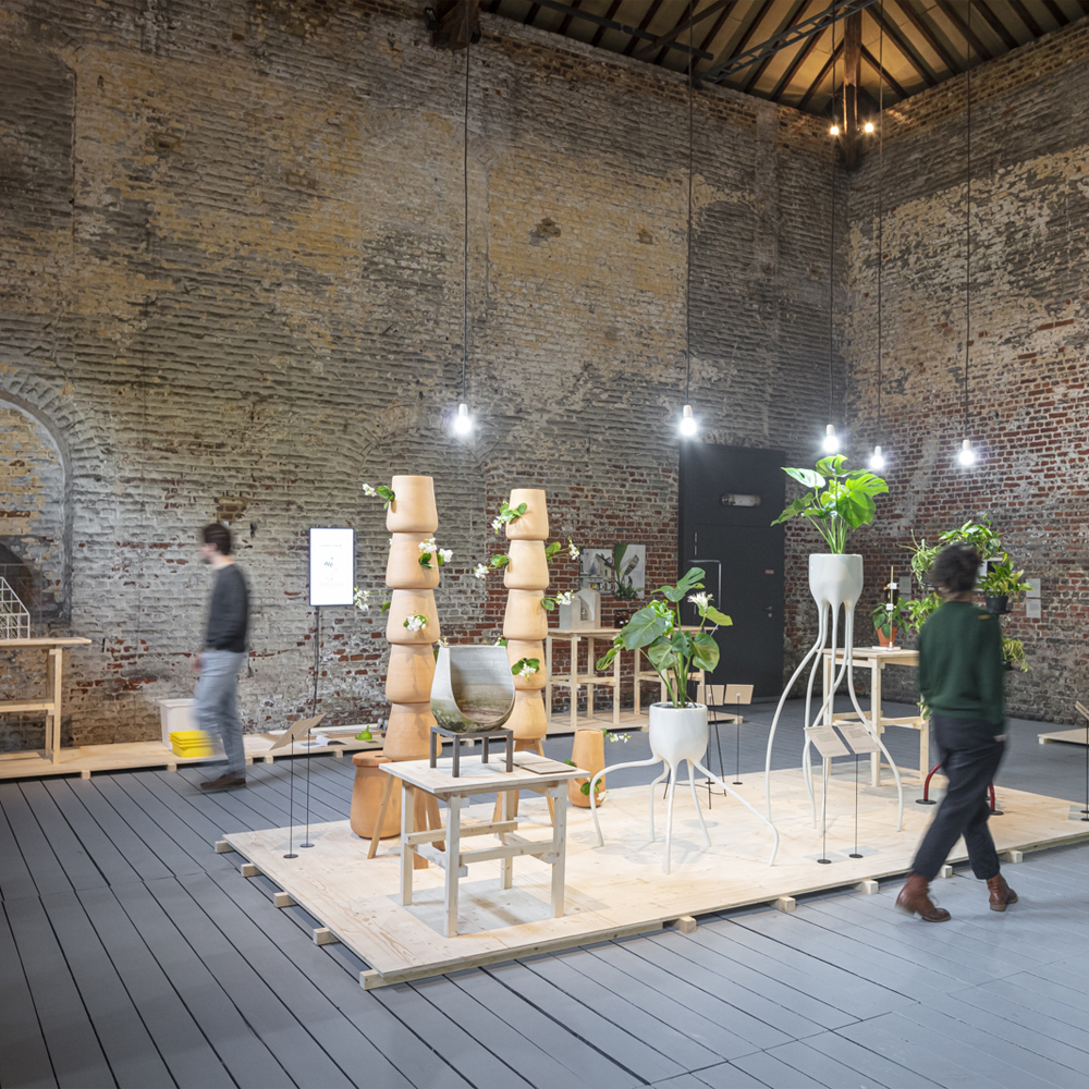 Plant Fever exhibition by studio d-o-t-s