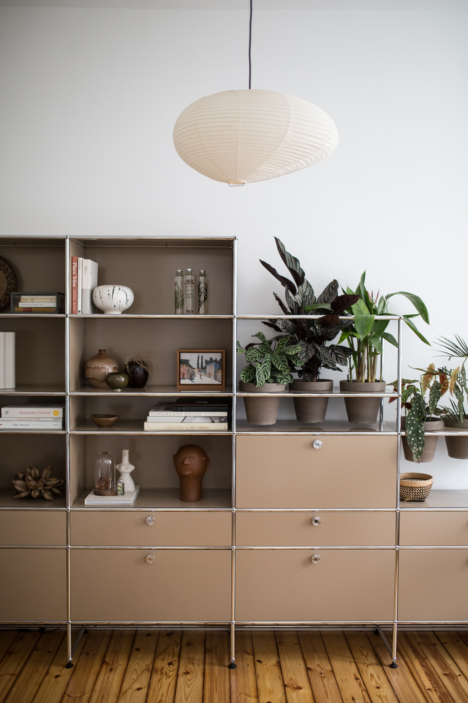 USM Haller, World of Plants, Home Story, Berlin, plant shelves